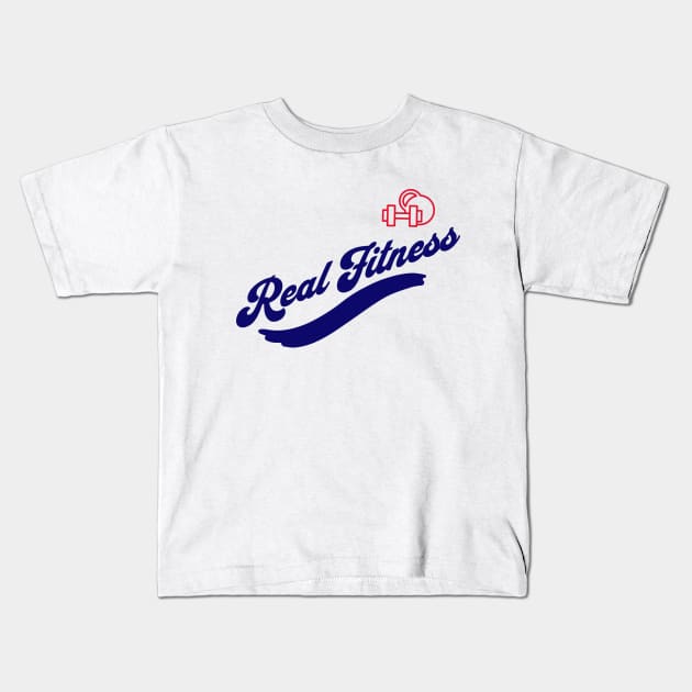 Real Fitness Kids T-Shirt by Please Tees Me!